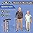 supregear Folding Cane, 5-Level Adjustable Height Walking Stick Lightweight Collapsible Portable Travel Cane with Wrist Strap and T Handle for Elderly Disabled Men Women, White Floral