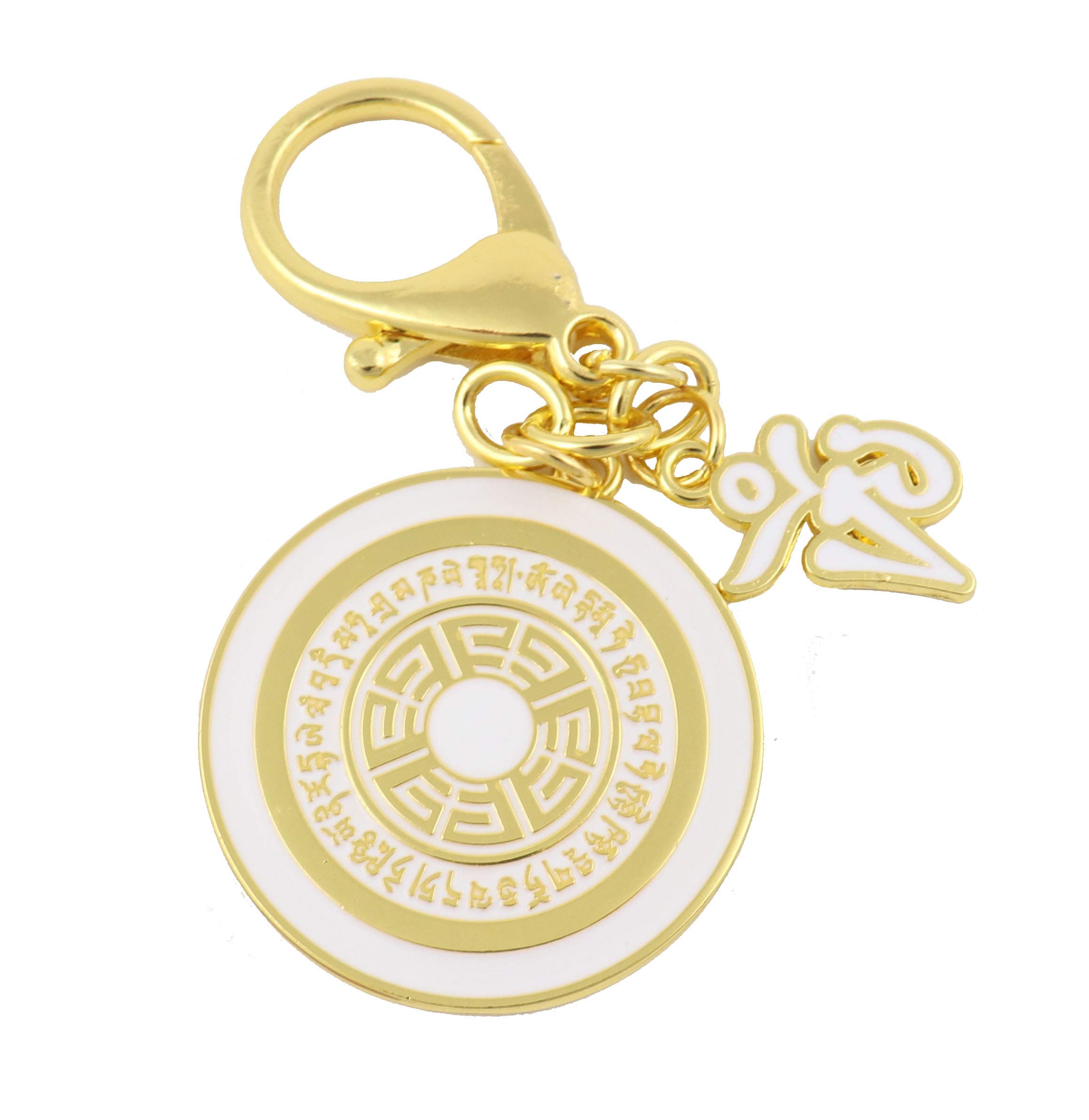 Feng Shui OM DAKINI Spirit Enhancing Amulet Keychain