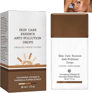 Drunk Elephants Bronzer Drops,Fake Tan Peptide Serums,Bronzing Drops Creates A Bronzed Glow,Replenishing Face Bronzing Essence,Bronzer Drops,Fake Tan Peptide Serums(30ml)