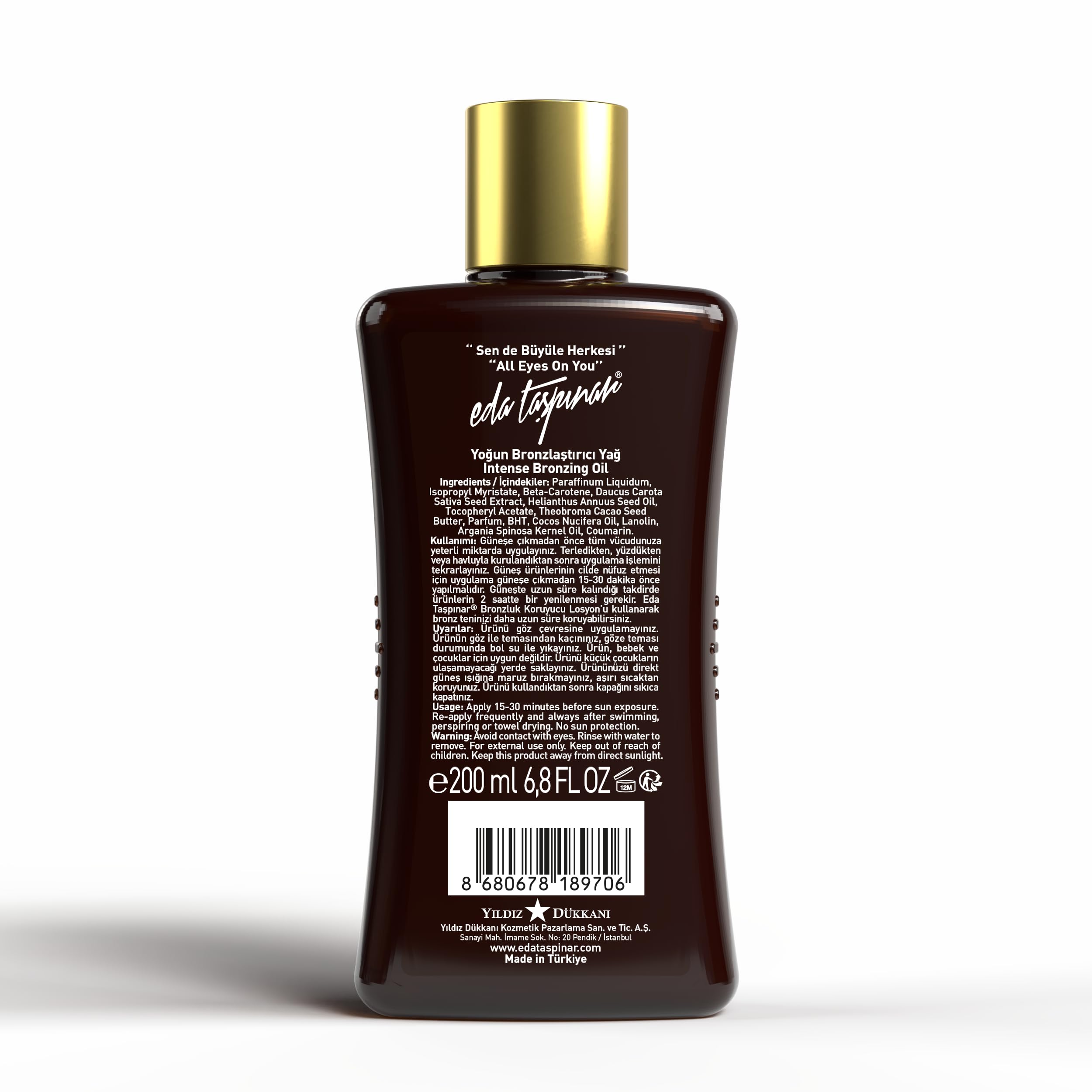 EDA TASPINAR INTENSE BRONZING OIL (SPF 0)