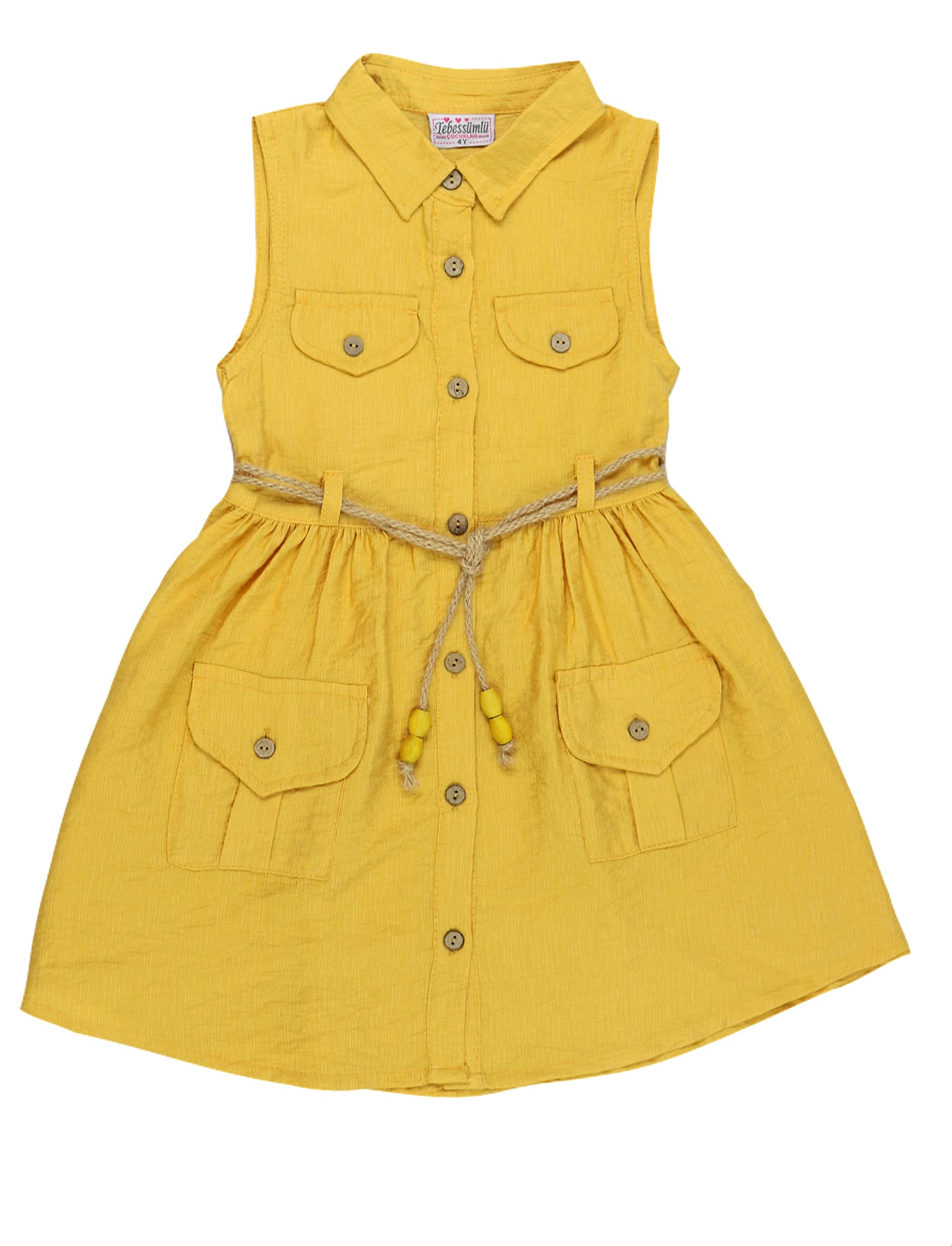 Tebessümlü Çocuklar Niña vestido de ocio