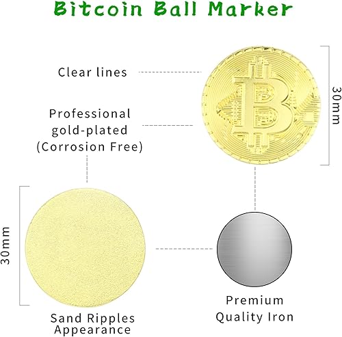 Miniatura 5 de Marcador de pelota de golf de 3 piezas con clip para sombrero, accesorios de golf magnéticos, juego de regalo de patrones surtidos para hombres,