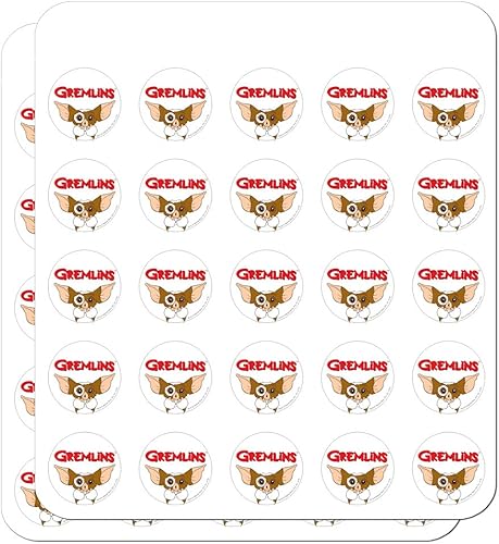 Gremlins Gizmo Logo Planner Calendario Scrapbooking Craft Pegatinas