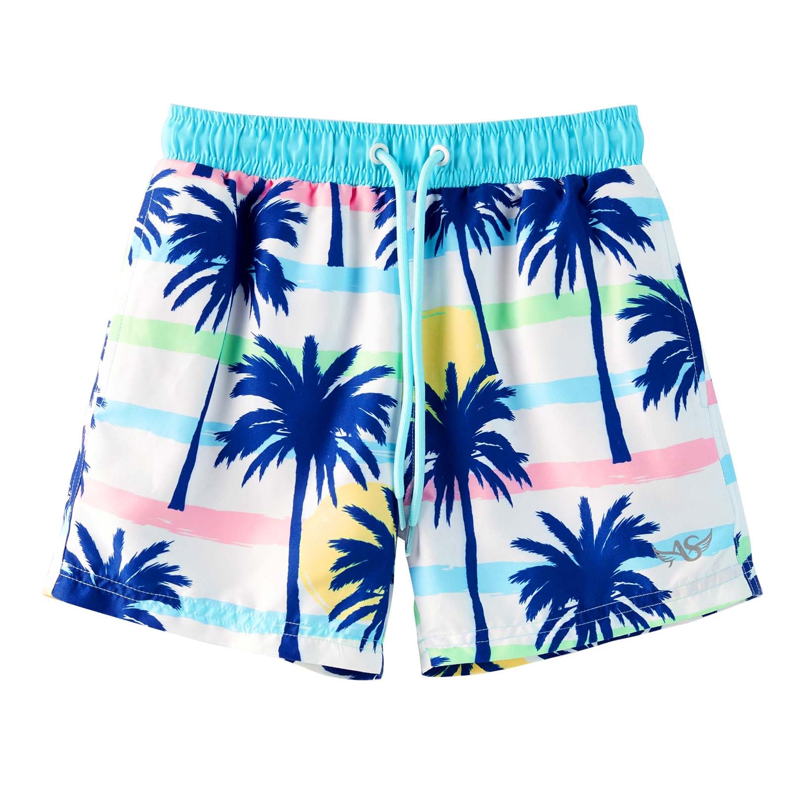 Angel season Boys Swim Trunks Toddler Kids Swimsuits for Boys Swimming Bathing Suits Quick Dry Kid Board Short Size 2-10