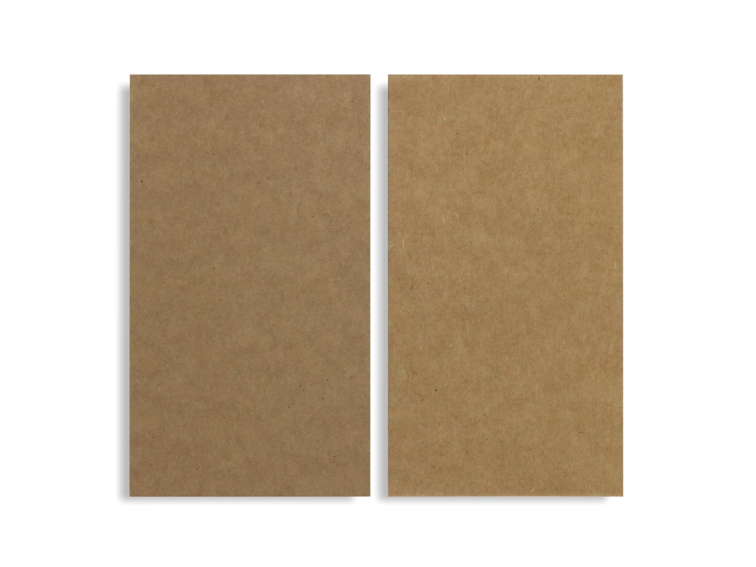 Nature-eco - 50 fogli di carta Kraft, 10,5 x 21 cm, formato DIN lungo, 380 g, carta creativa, effetto stabile, rispettoso dell'ambiente, carta kraft