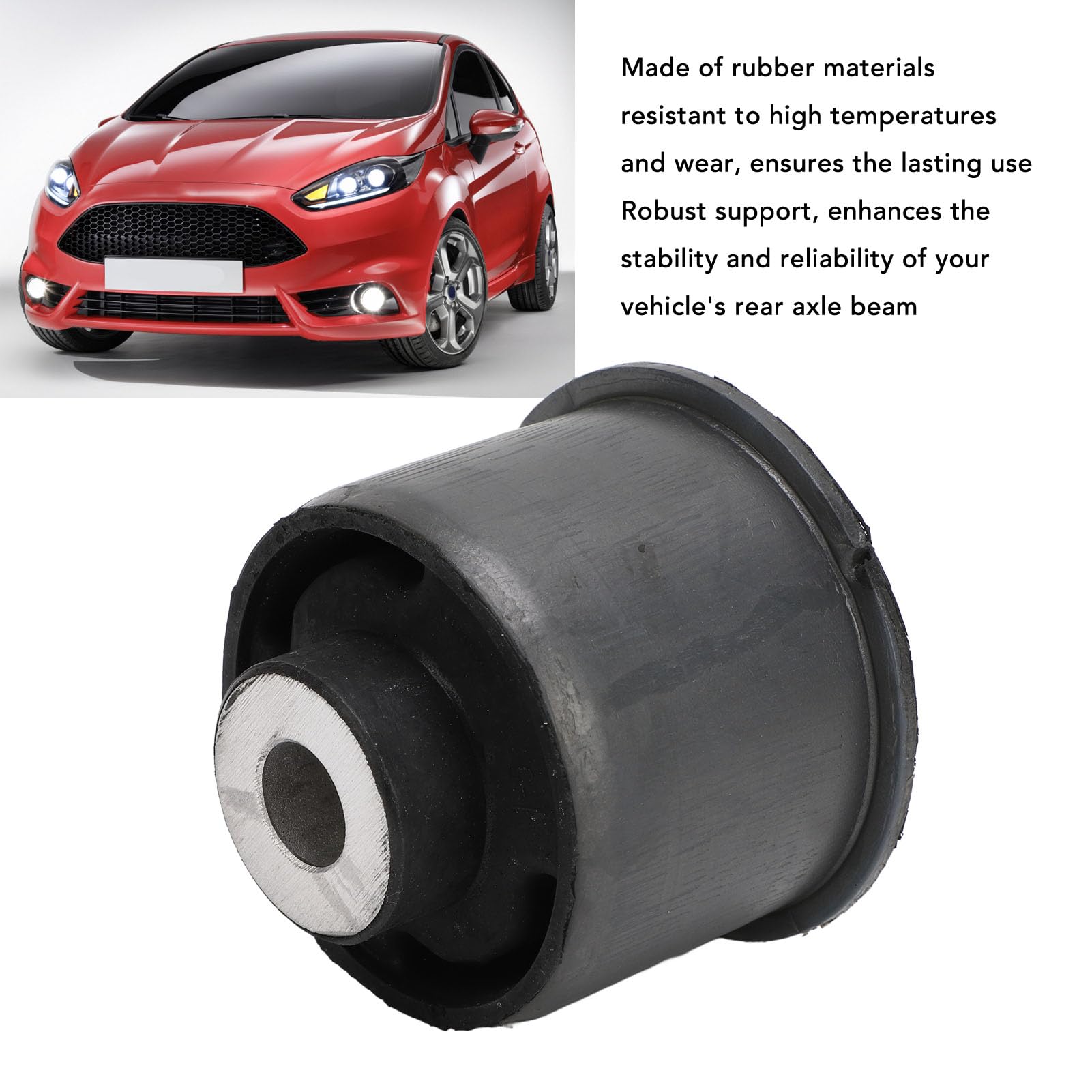 2x REAR AXLE MOUNTING BUSHES SUSPENSION FOR FORD FIESTA MK7 (2008-2017) 1805815^ | UK