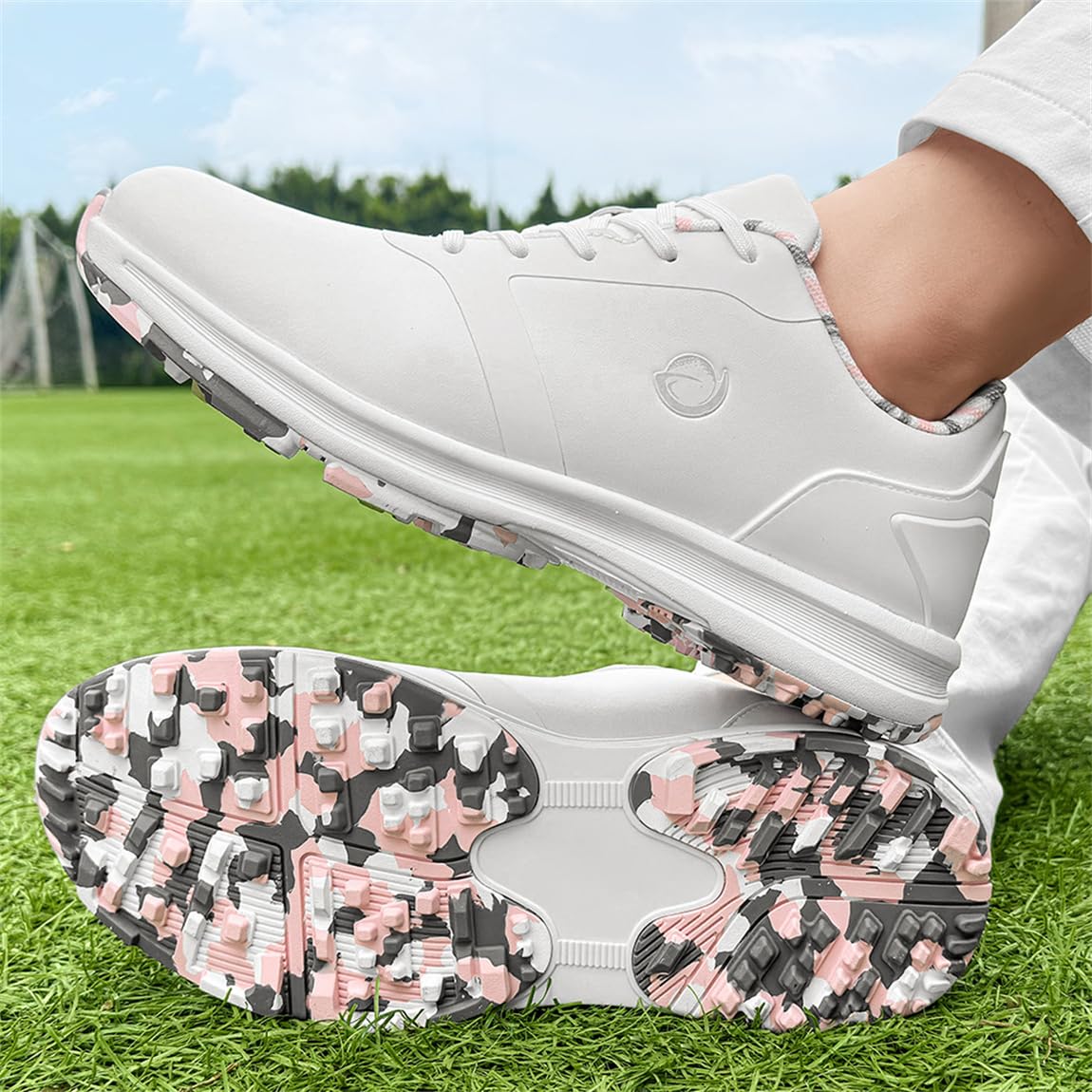 Baskets De Golf pour Dames Résistantes À l'Eau Chaussures De Golf Femmes Antidérapantes Confortables