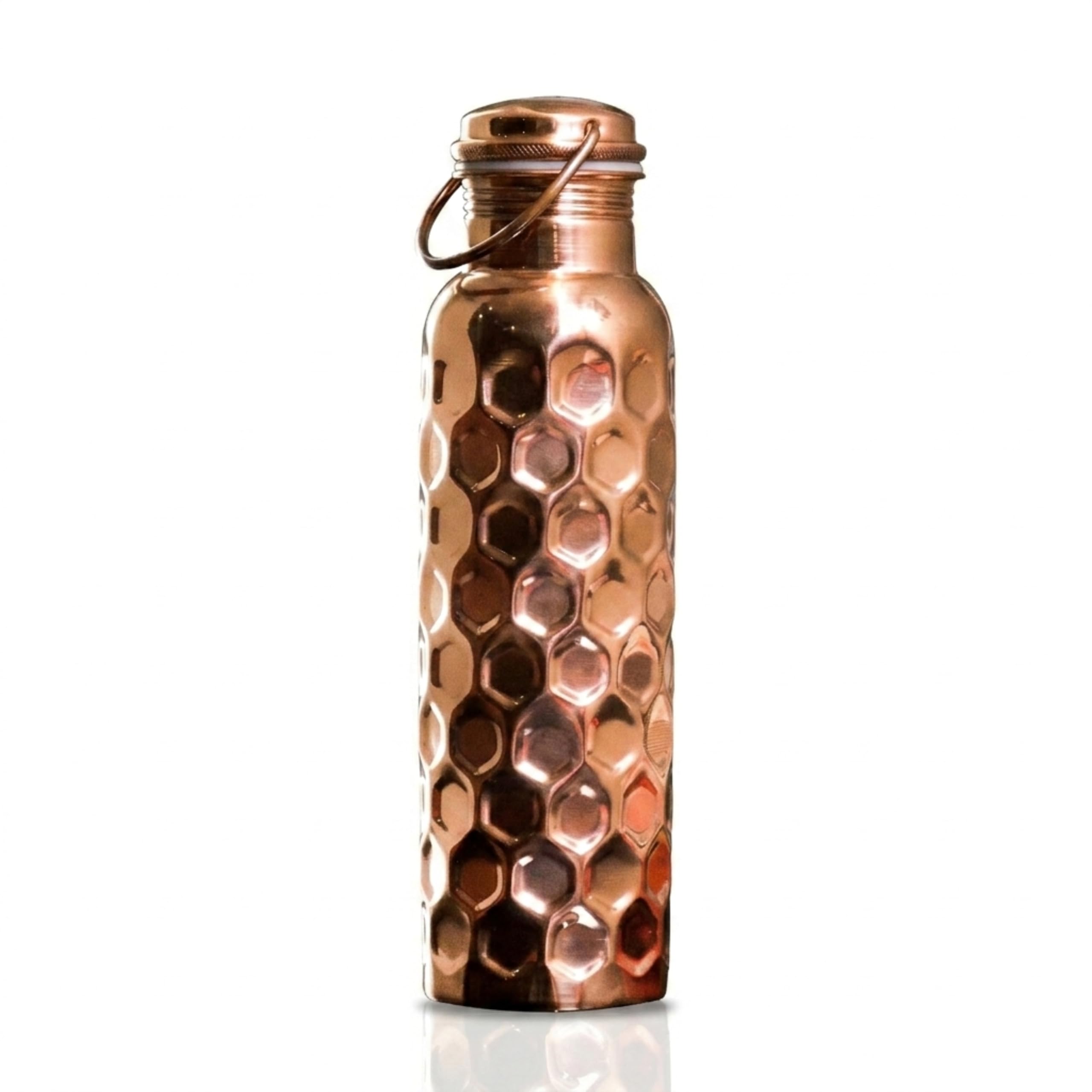 Craft Trade Honeycomb Copper Bottle