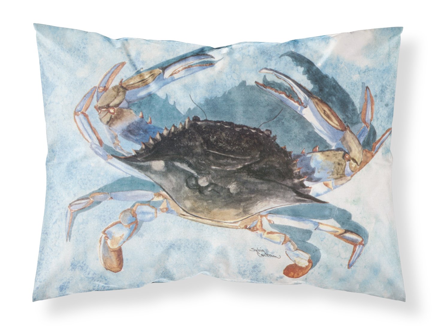 Taie d oreiller crabe Caroline s Treasures absorbe la transpiration pour grand lit