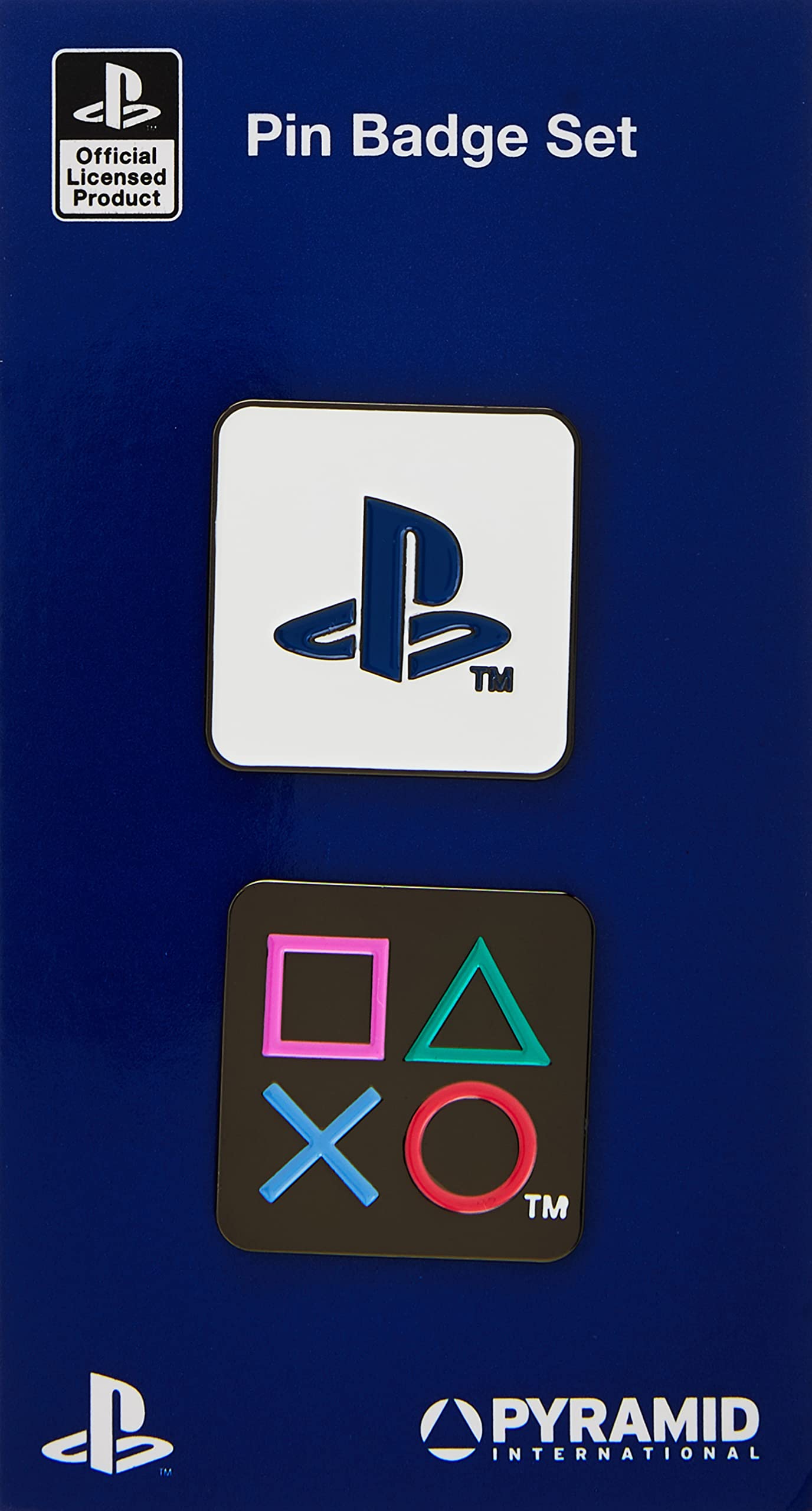Pyramid International Playstation (Shapes) Enamel Pin Badge set /Merchandise
