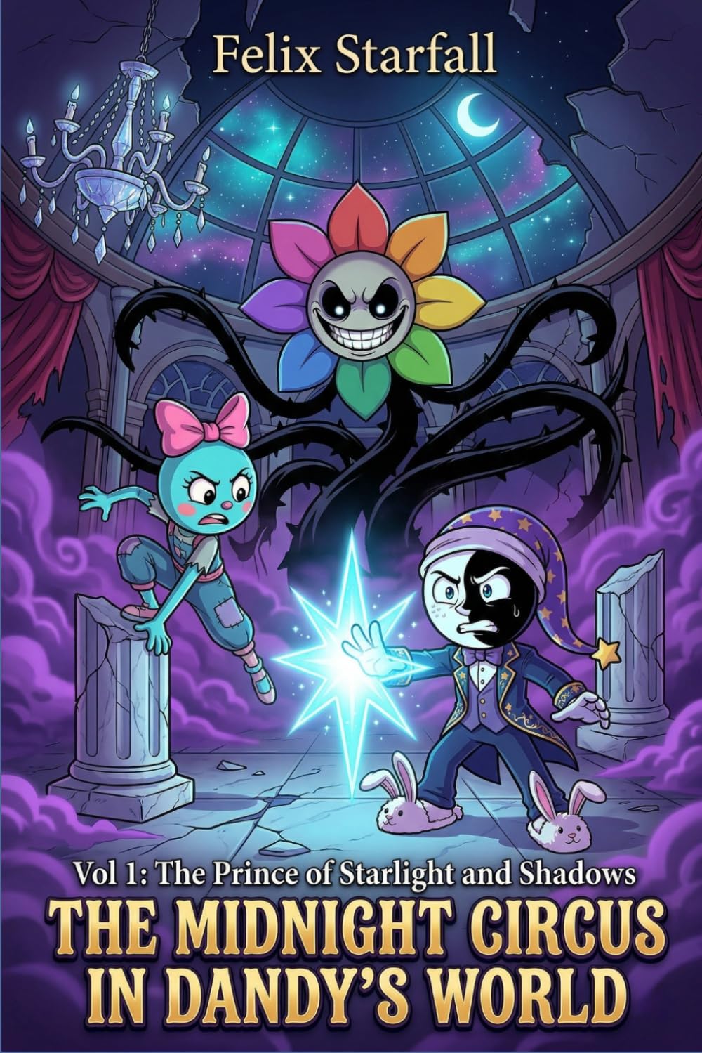 THE MIDNIGHT CIRCUS IN DANDY’S WORLD: Vol 1: The Prince of Starlight and Shadows - A Thrilling Adventure of Misfits, Magic, and Fearless Acrobats