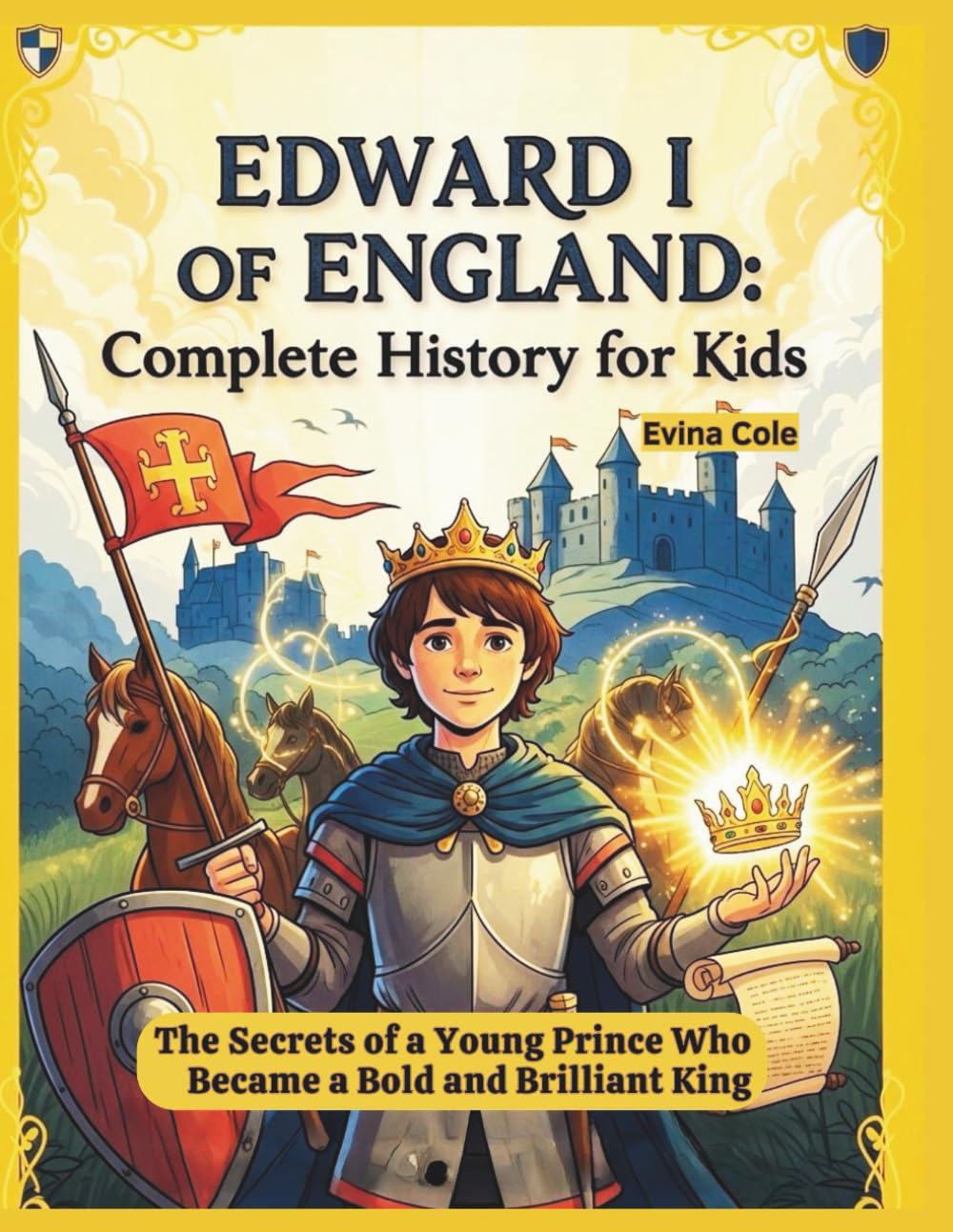 Edward I of England: Complete History for Kids: The Secrets of a Young Prince Who Became a Bold and Brilliant King (History for Young Readers)