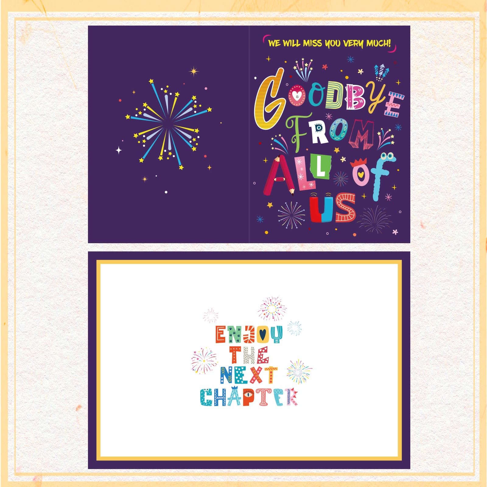 Retirement Greeting Card, 15.75x10.63 Inch Jumbo Greeting Card Farewell with Envelope Funny Retirement Goodbye Leaving Good Luck Gift for Men Women - Image 2