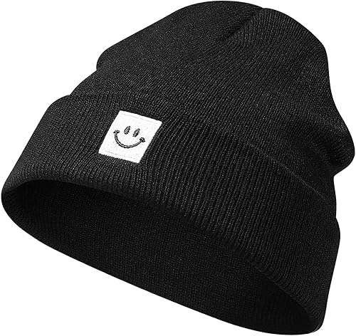 Miniatura 2 de Paladoo - Gorro de punto tipo beanie para bebé con cara linda para niñas y niños de 0 a 7 años
