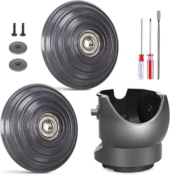 Rueda de repuesto + conector de cabezal de aspiradora para Dyson V10 V11 V15 100 W de par alto torsión