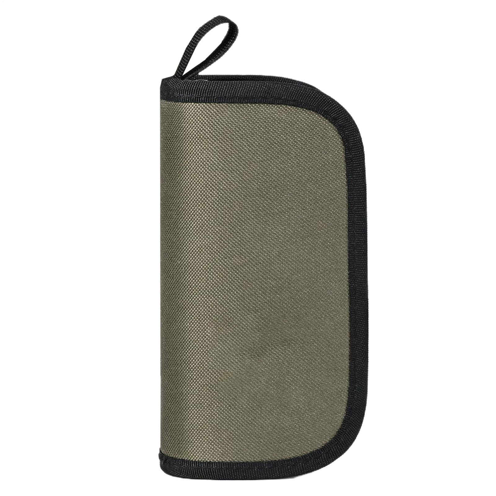 Tackle Binder Organizer – Fishing Lure Case, Portable Gear Wallet | Fly Lure Storage Pouch for Saltwater and Freshwater Use, Compact Fishing Accessory Bag for Travel, Camps, or Boat-Based Angling