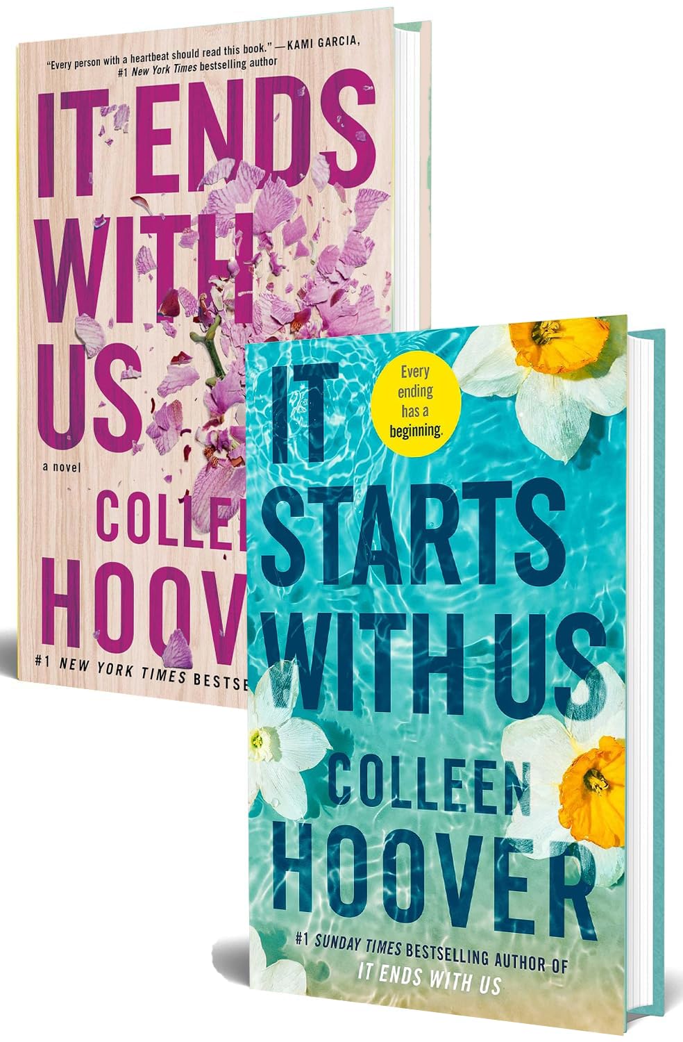 It Ends with us + It Starts with us Romance Novels ( Original Colleen Hoover Combo)