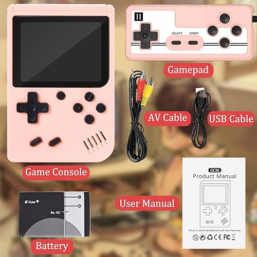 Miniatura 2 de Tiny Tendo 400 Games GameTendo  Más de 400 juegos nostálgicos TinyTendo consola de mano retro consola de videojuegos compatible con 2 jugadores