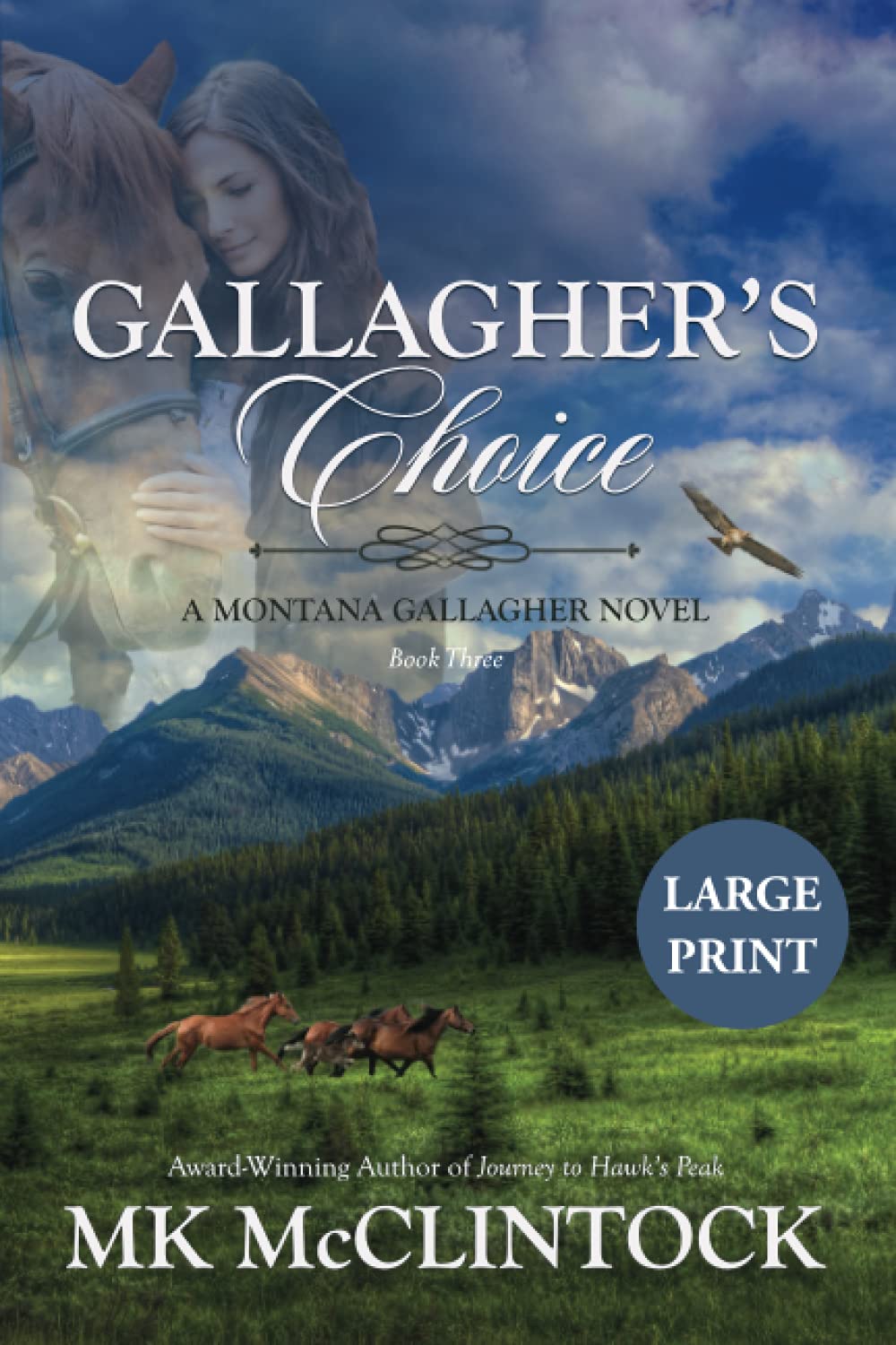 Gallagher's Choice (Cambron Press Large Print): Book Three of the Montana Gallagher Series: Volume 3