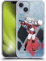 Vista 80 de Head Case Designs Funda de gel suave con licencia oficial de Batman DC Comics Bubblegum Harley Quinn Graphics compatible con Apple iPhone 7
