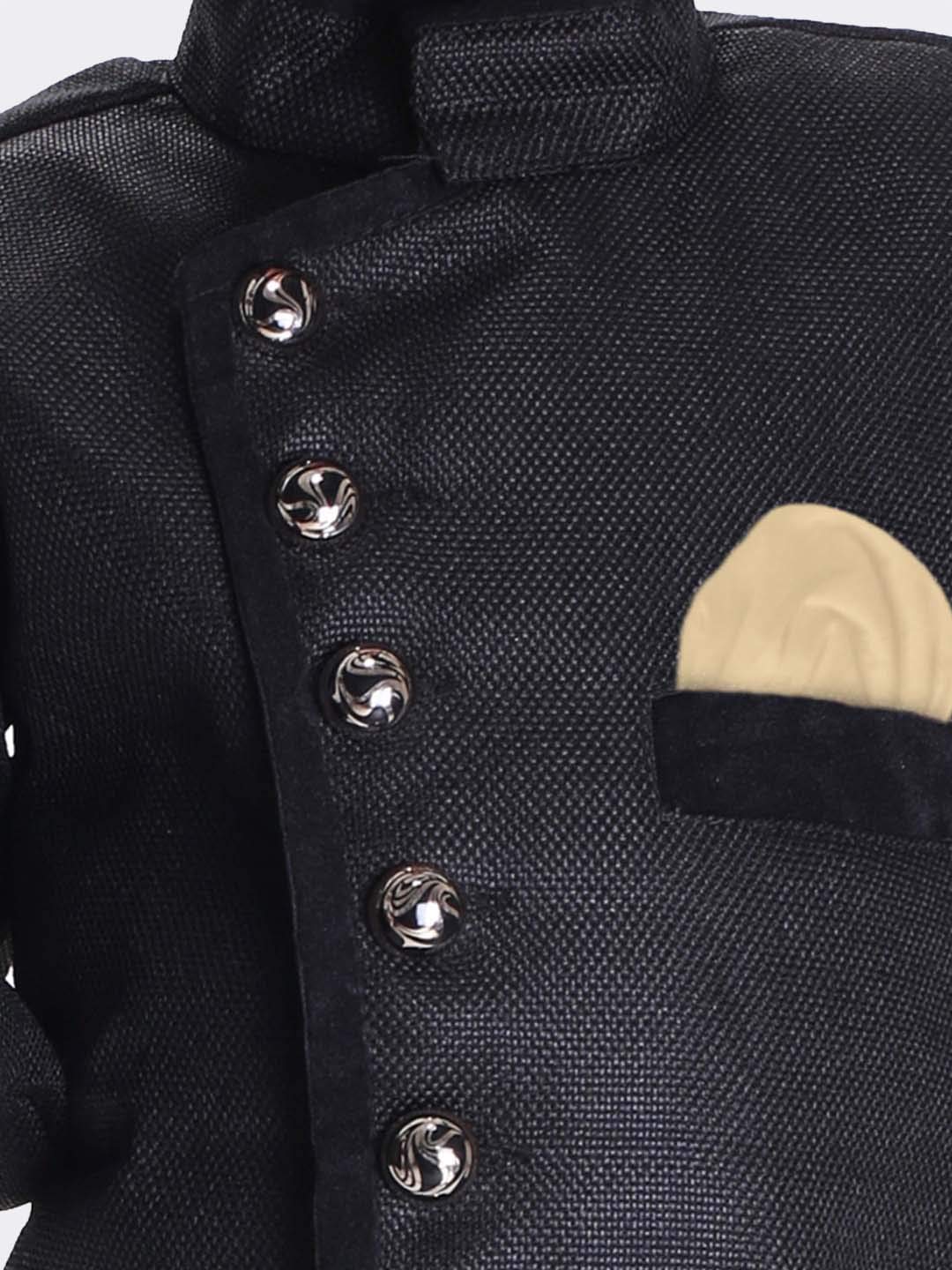 Jbn Creation Boy's Cotton Kurta Pyjama (Vasbsw120Go_Xxl_Gold_14-15 Years)