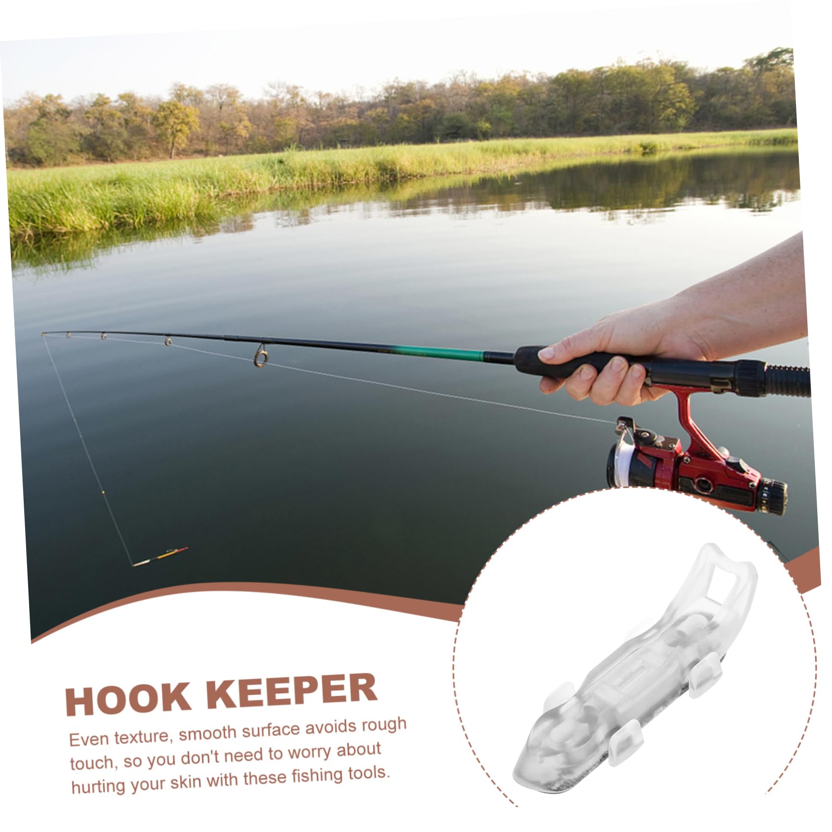 Sosoport 20pezzi Ganci Magnetici Per Esche Da Pesca Supporto Pratico Per Ganci Di Pesca Con Design Creativo e Durevole Per Famiglie e Amici