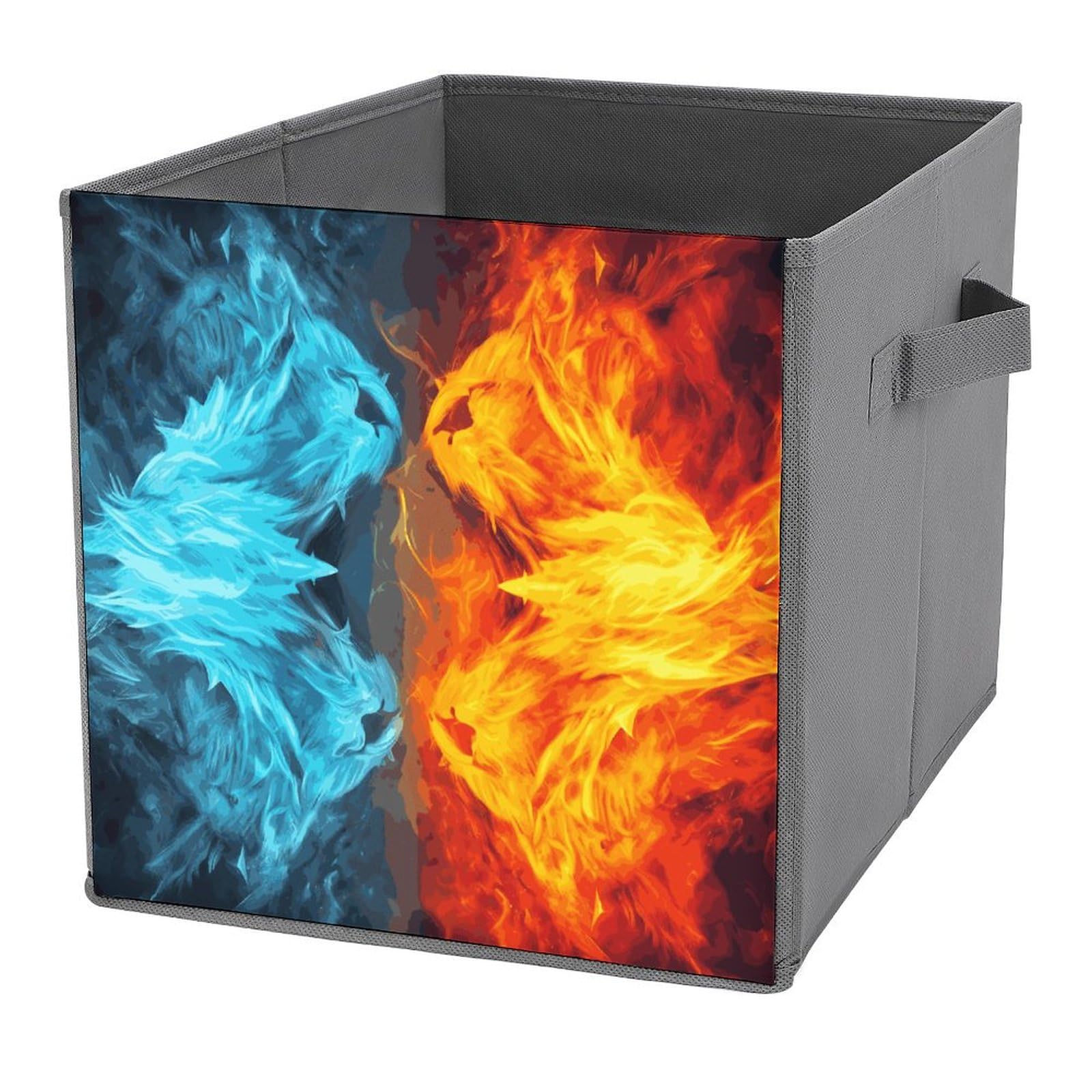 Conteneurs de rangement anti-désordre vêtements Fire Vs Ice