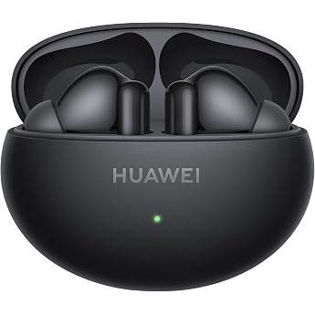 HUAWEI Freebuds 6i Black | Intelligent active noise cancellation 3.0, powerful bass, up to 35 hours battery life, Bluetooth 5