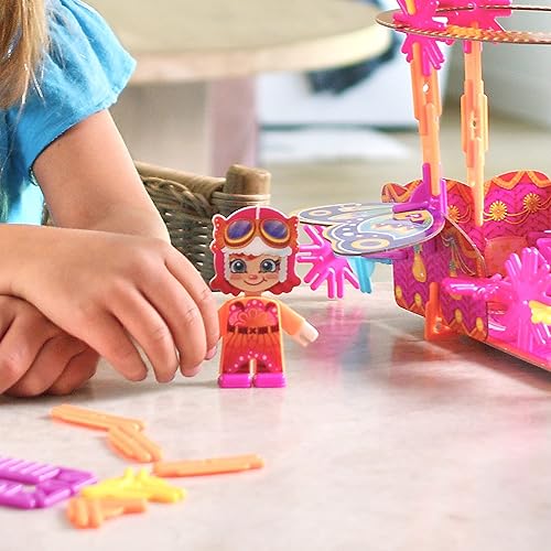 Miniatura 4 de Globo de aire caliente de mariposa | Juego de juego de aventura mágica construye tu propio rompecabezas 3D para niños, juguetes STEM para niñas de 6