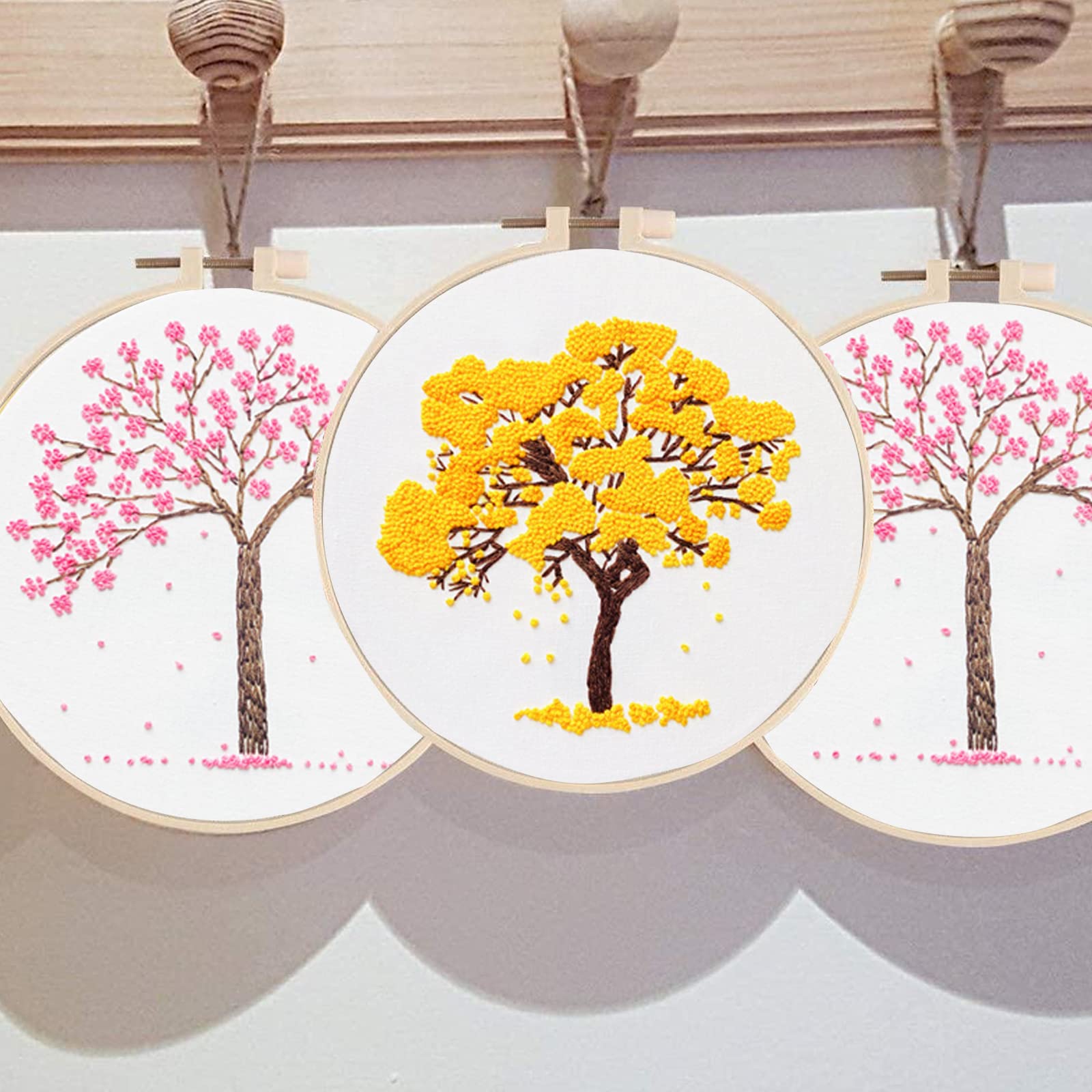 Joy Sunday Kits De Punto De Cruz De Costura, 11 Quilates, Estampada, Gama Completa De Bordado