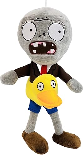 Dyharnsty Plants vs Zombies - Juguetes de peluche de Ducky Tube Zombi Soft Figure Doll, Plants vs Zombies Toys PVZ Plush Zombie 1 2 Set (Ducky Tube