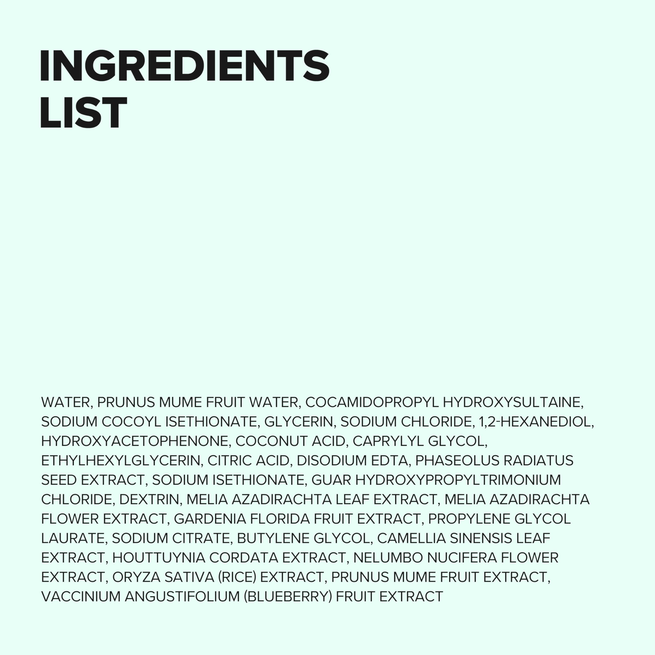 Beauty of Joseon Nettoyant rafraîchissant à la prune verte (100 ml, 3,38 fl.oz.)