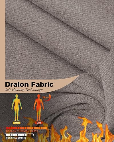 Miniatura 2 de Conjuntos de ropa interior térmica para mujer, pantalones largos de forro polar, capa base térmica, para clima frío, conjunto de camiseta e inferior