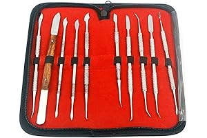 AA PRO Dental LAB Equipment Dental Dentist Sculpture KIT Wax Carver Set,10...
