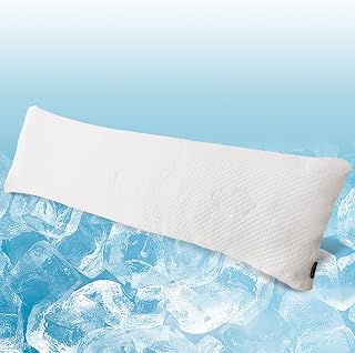Body Pillow, Cooling Memory Foam Body Pillows for Adults Sleeping,Big Large Firm Full Body Pillow for Side Sleeper