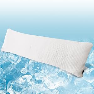 Body Pillow Cooling Memory Foam Body Pillows for Adults Sleeping Big Large Firm Full Body Pillow for Side