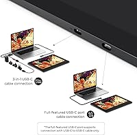 Vista 7 de XPPen Artist Pro 14 Gen2 Drawing Tablet with Screen 14 inch Graphic Art Tablet with Full Laminated Anti-Glare Screen 16384 Pressure Levels X3 Pro