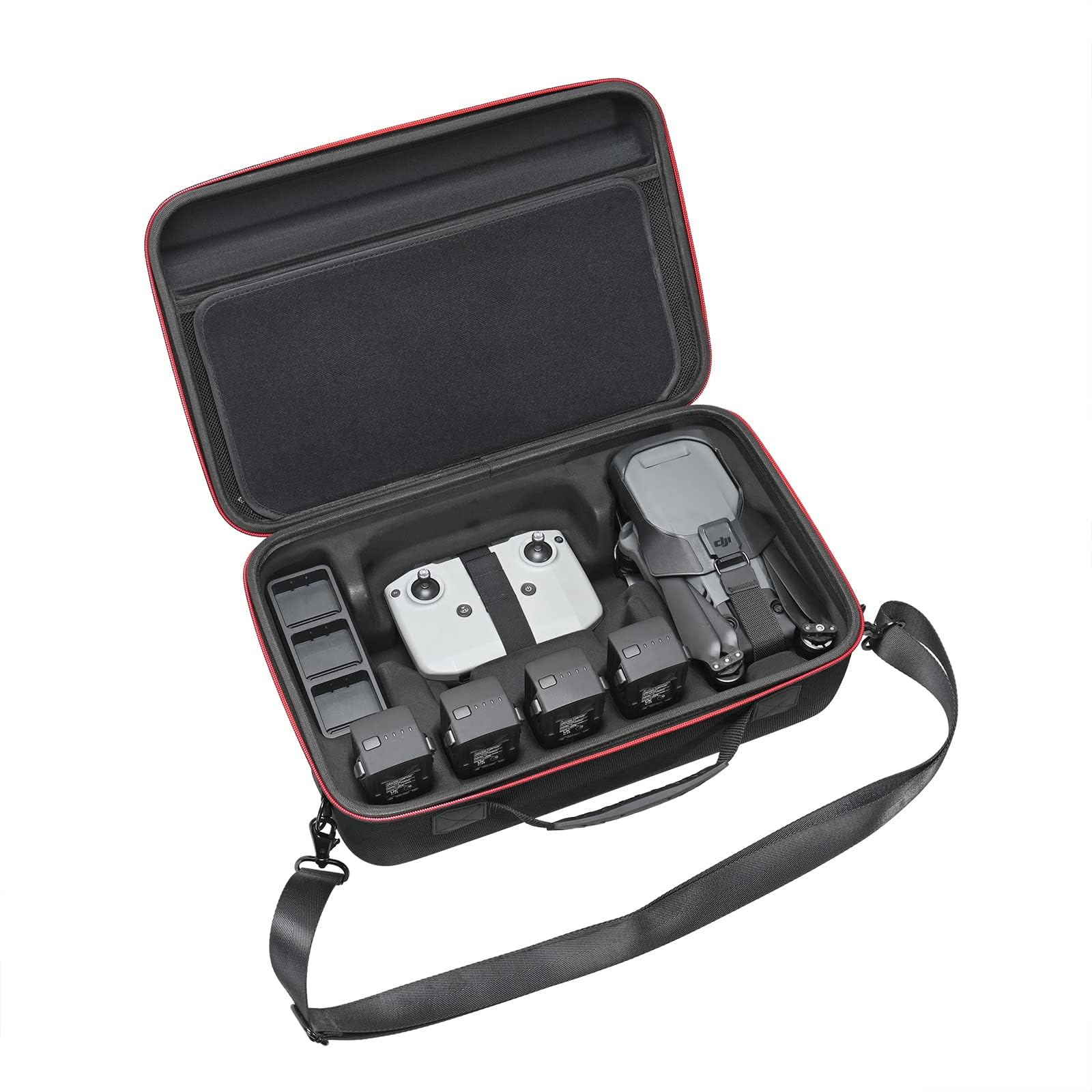 RLSOCO Case for DJI Mavic 3 Classic/Mavic 3 Fly More Combo/Cine Premium Combo – Suitable for Mavic 3 Body, DJI RC Pro or DJI RC Controller, Batteries, Charger, Propellers, Black, Case