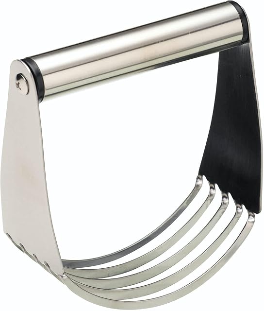 KitchenCraft KCBLENDERSS Pastry Blender, Stainless Steel, Silver