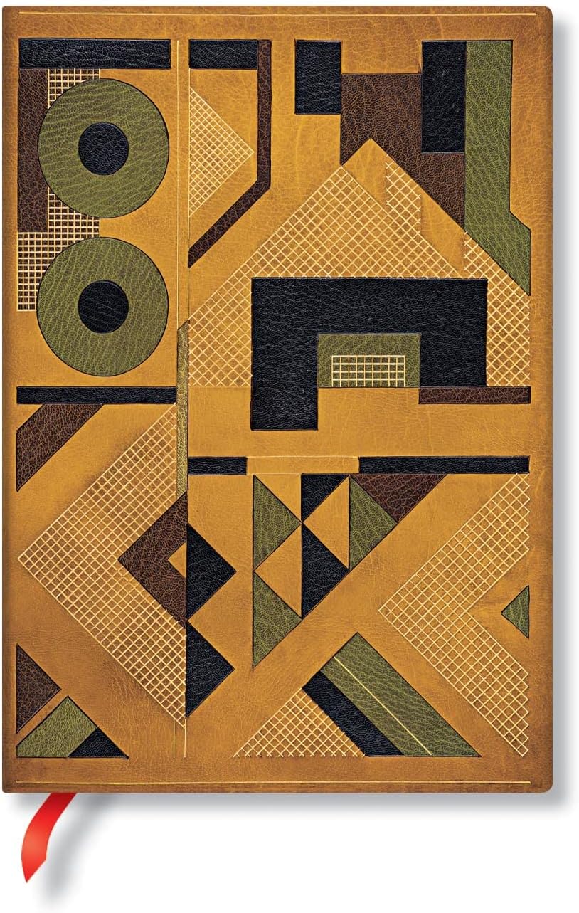 Paperblanks Soft Cover Flexis Shape Shift Mutard Midi B6 Ruled FB8221-7