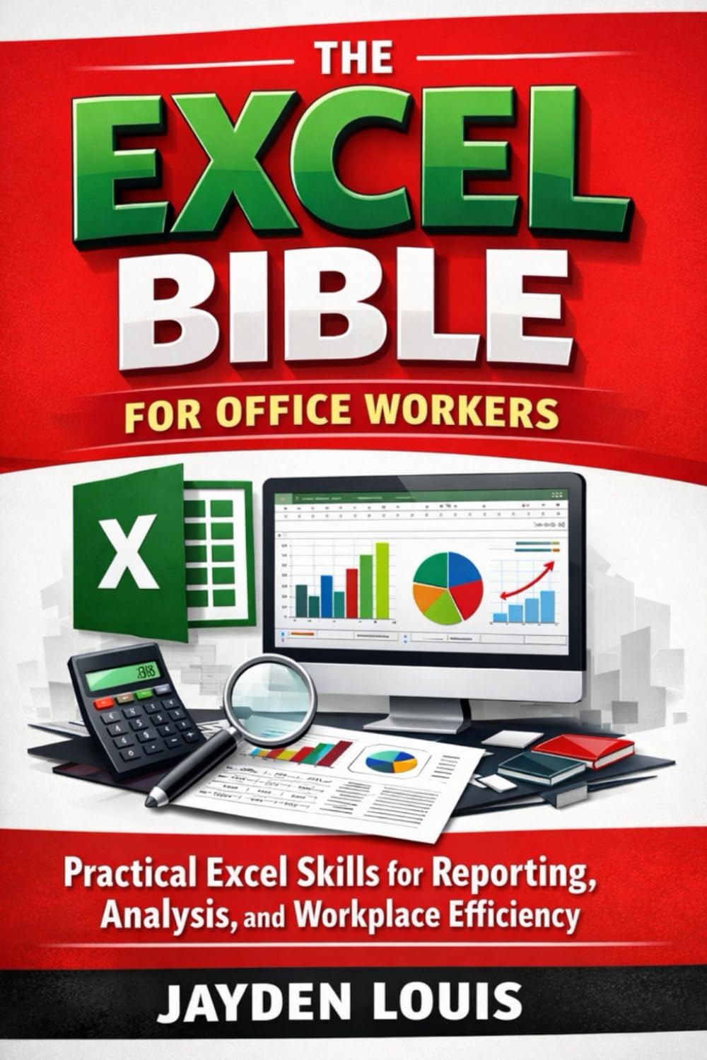 THE EXCEL BIBLE FOR OFFICE WORKERS: Practical Excel Skills For Reporting, Analysis and Workplace Efficiency.