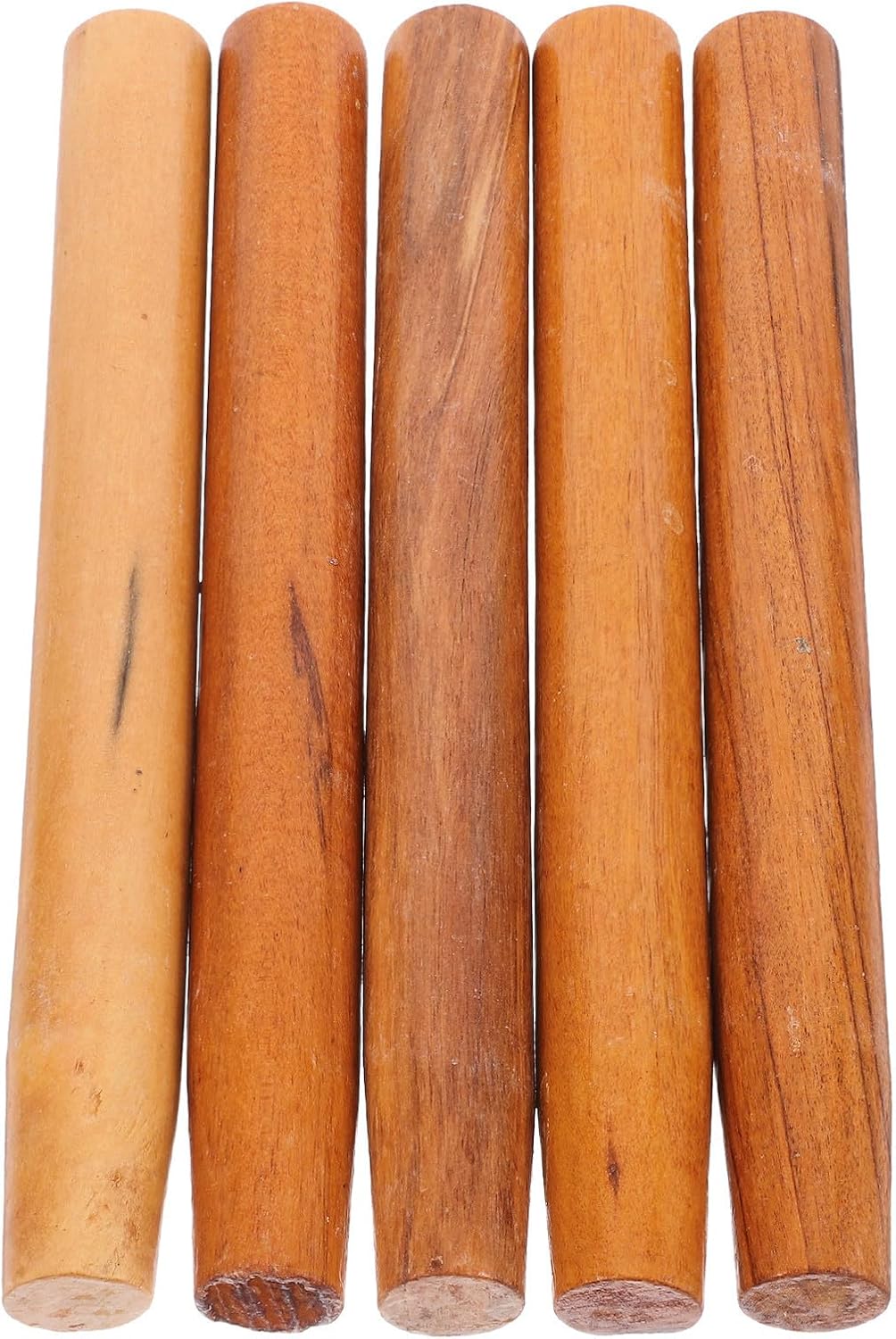 CHILDWEET Replacement Handle and Wide Compatibility Wooden 5pcs Sickle with Exceptional Durability and Ergonomic Design Featuring Smooth Surface for Garden and Farm Tools for Efficient