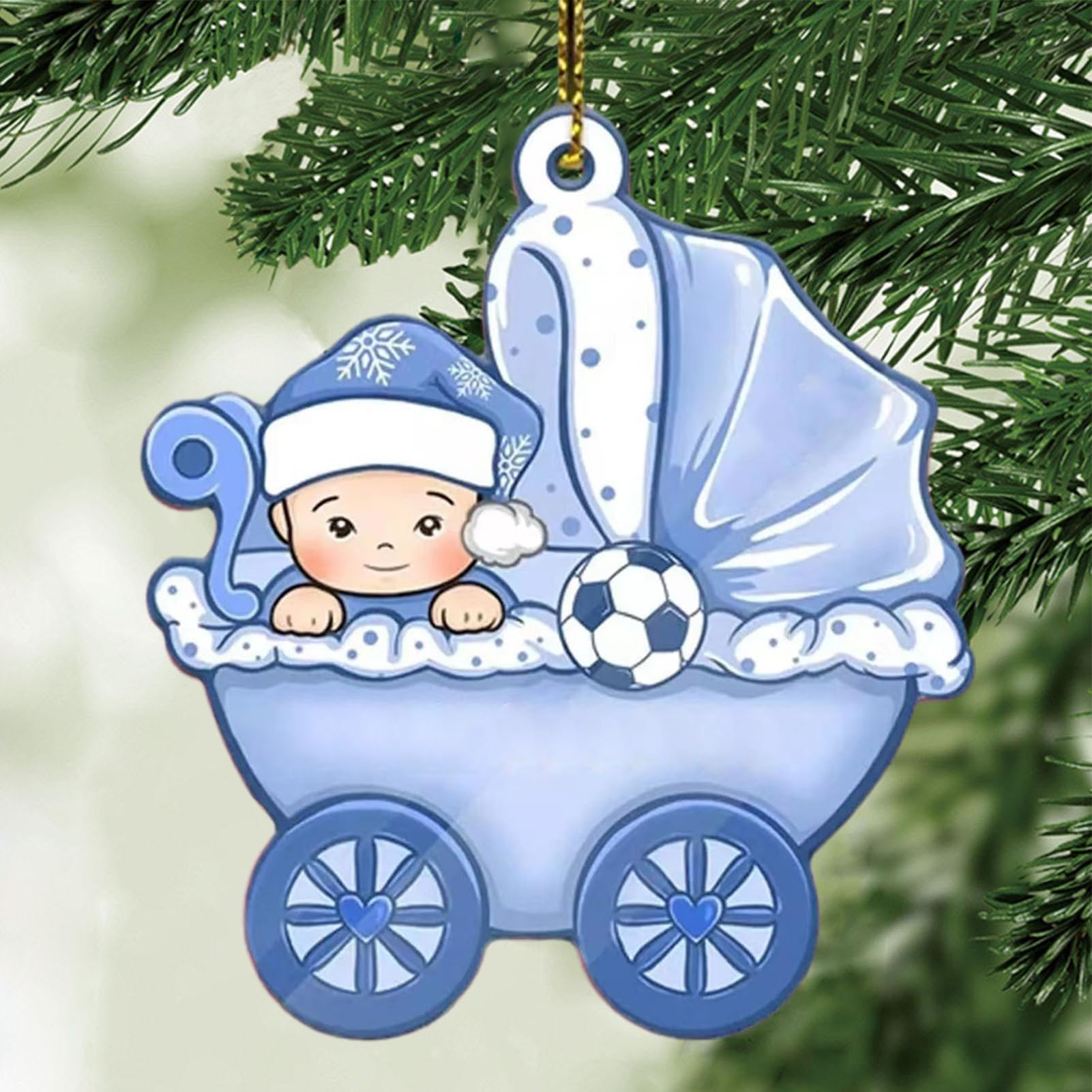 Kerstboomversieringen | Kerstballen Baby Eerste Feest van Hars Kerstboomversieringen | Kerstballen Baby Eerste Feest van Hars