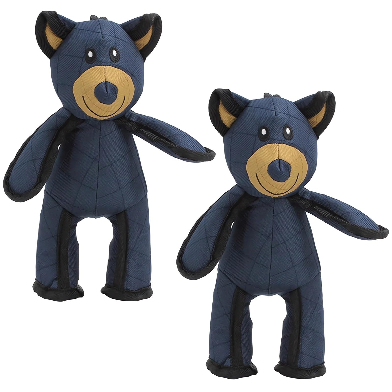 Unbreaka Bear Dog Unbreakable Teddy Extreme Bear 2.0 Dogs Toys Aggressive Chewers Indestructible Stuffed Plush Dog Squeaky Toy Keep Them Busy Durable Tough Heavy Duty Chewer Dog Toy Large Breed (2PC)
