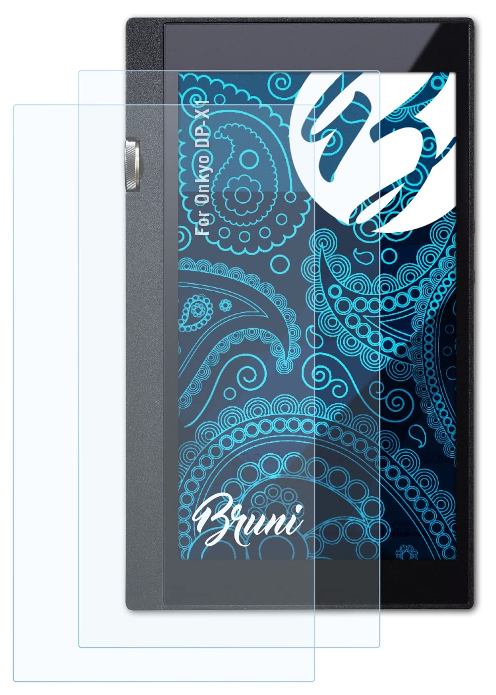 Screen Protector compatible with Onkyo DP-X1 Protector Film, crystal clear Protective Film (2X)