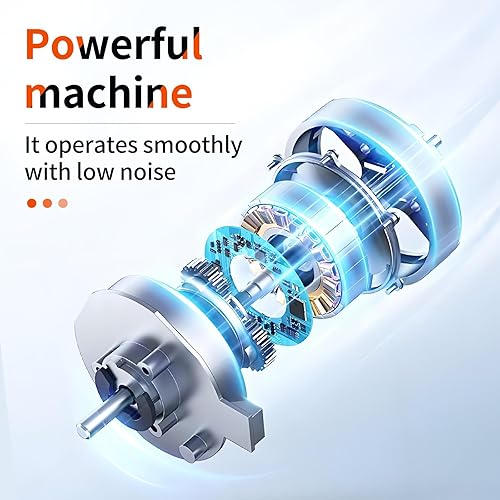 Miniatura 5 de Juego de mini destornilladores eléctricos, 3.7 V 800 MAH USB-C recargable herramienta giratoria inalámbrica con 20 piezas de brocas para instalar o