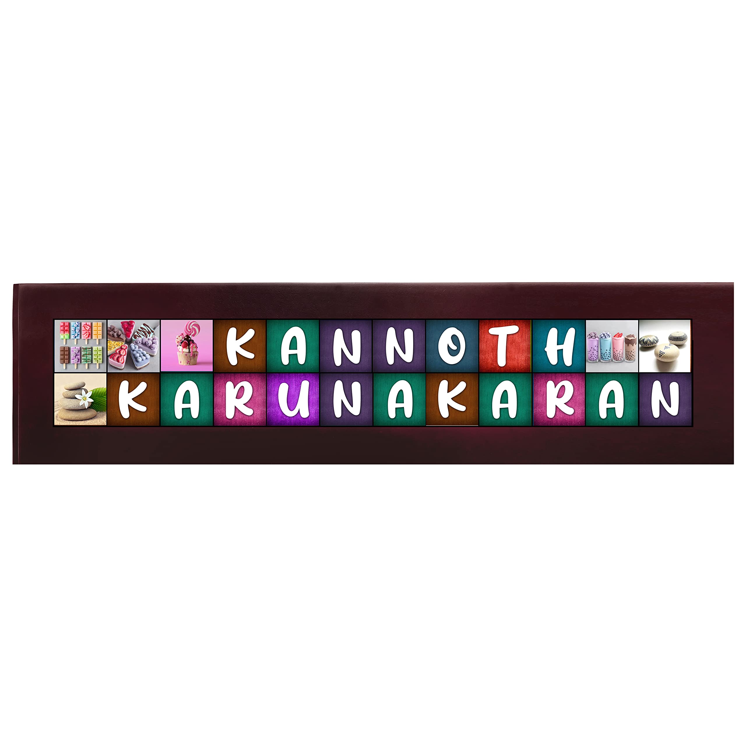 Customized Wooden Name Plate for Home Entrance, House & Apartment Doors (12Letter/1Line) — Amazon image 14