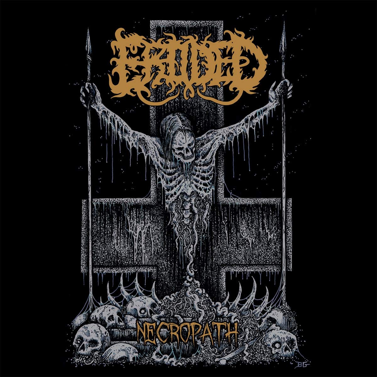ERODED - Necropath - GERMAN 2018 CD Album - FDA RECORDS FDA131CD (NEW)