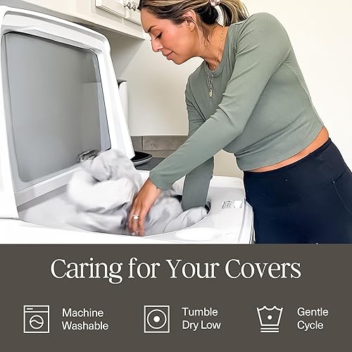 Miniatura 6 de Nolan Interior Funda mágica para sofá, funda de terciopelo para sofá, tamaño mediano, color gris carbón, a prueba de mascotas, fácil de instalar,