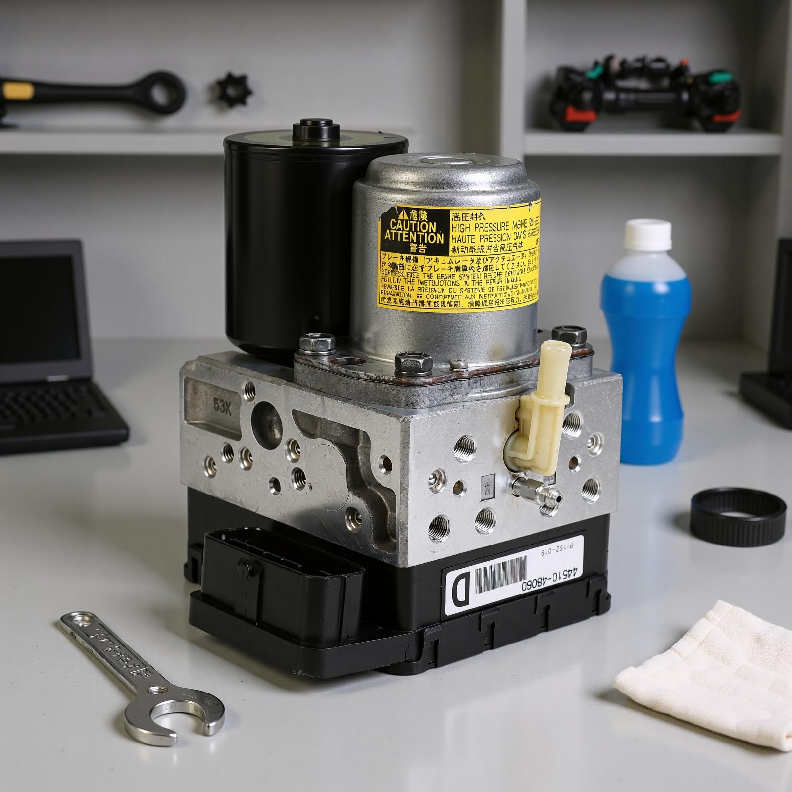 Actuador de Bomba ABS, Reemplazo del Conjunto del Módulo de Control de Bomba del Actuador de Freno ABS con Ingeniería de Precisión para 2009 2019
